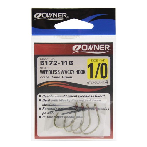 Owner weedless wacky - weedless,