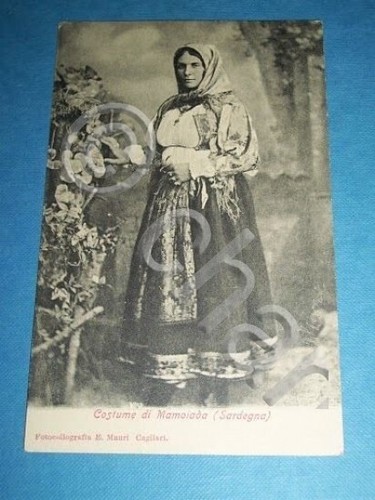 Cartolina costume - (,