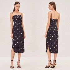 Abito midi Alexis Malia nero