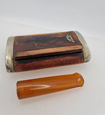 BOCCHINO SIGARETTA  IN AMBRA E