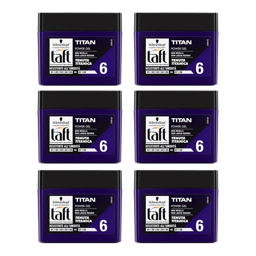 6pz taft gel capelli - 6pz,