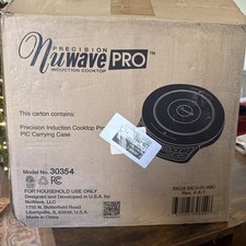 Nuwave Piano Cottura Induzione Precision Pro 30354 CR Rosso con Borsa e Manuale Nuovo