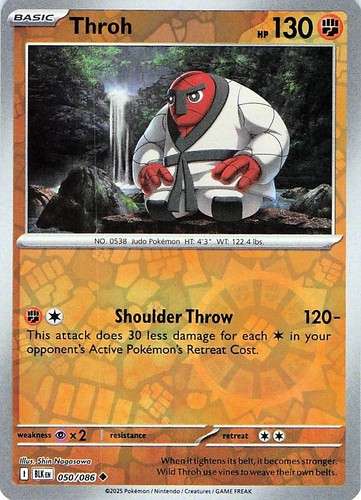 Throh 050 086 reverse holo - 050/086,