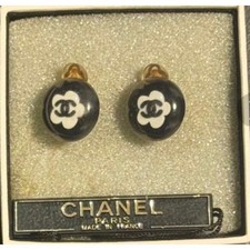 Chanel orecchini clip - orecchini, camelia