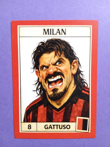 Figurina caricatura calciatori - caricatura,