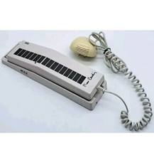 TELEFONO FISSO-DESIGN PIERRE CARDIN-MODELLO ETOILE-COLORE BIANCO-ANNI 80-VINTAGE