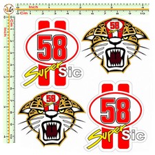 Marco simoncelli adesivi - , tigre