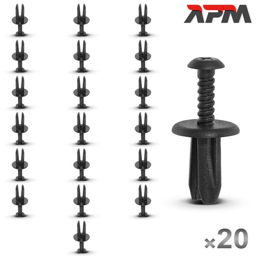 20x clip fissaggio carena - clip, di