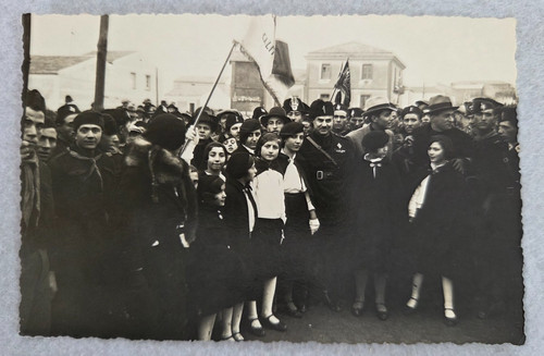 Foto cartolina pnf milizia - cartolina,