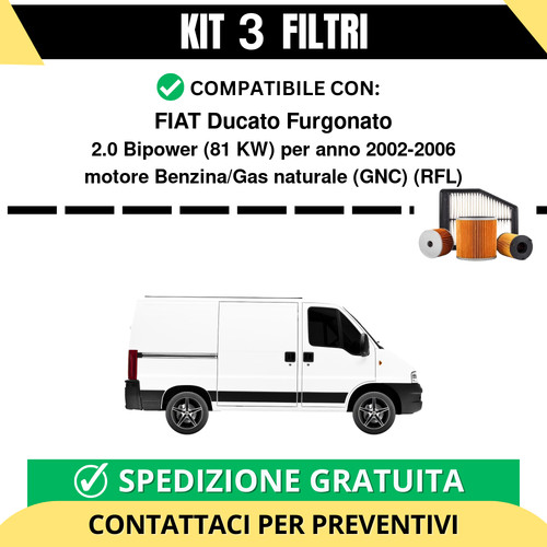 Kit filtri tagliando per - filtri,