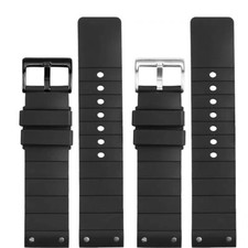CINTURINO OROLOGIO GOMMA 23 MM
