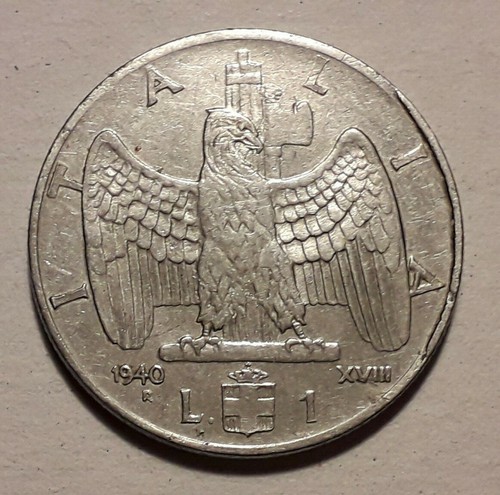 Moneta lira del - moneta, da