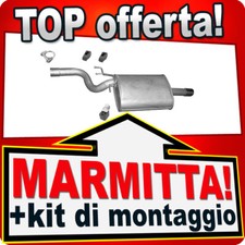 Silenziatore Posteriore per