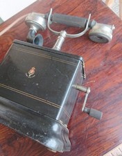 Fatme - Museale, imponente telefono da tavolo a BL (Batt. locale)(Anni '30-40)