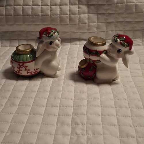 Set portacandele coniglietto - set,