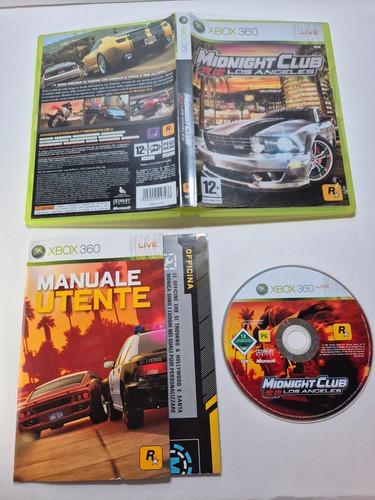 Midnight club los angeles - angeles, xbox