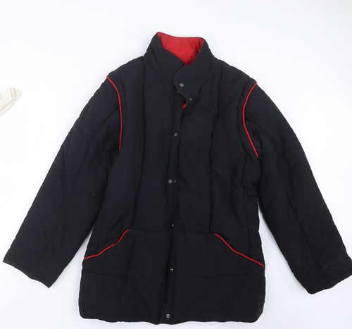 Cappotto giacca nero uomo
