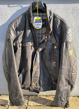 Belstaff S.ICON XXL 1964 BLOUSON CON ETICHETTA giacca nera Steve McQueen 