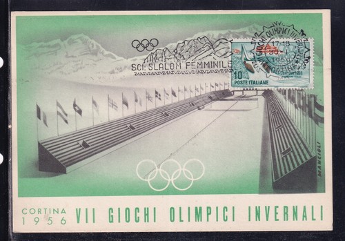 Cartolina cortina 1956 - cortina, vii