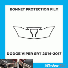 Per Dodge Viper SRT 14-17 CLEAR Pellicola Di Protezione PPF Per Il Cofano