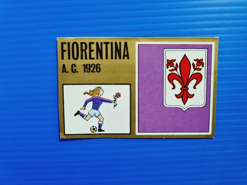 Figurina scudetto fiorentina - scudetto,