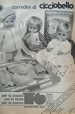 Pubblicità Advertising Werbung Italia Clipping 1975 SEBINO CICCIOBELLO CORREDINI