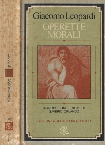 Operette morali giacomo - operette,