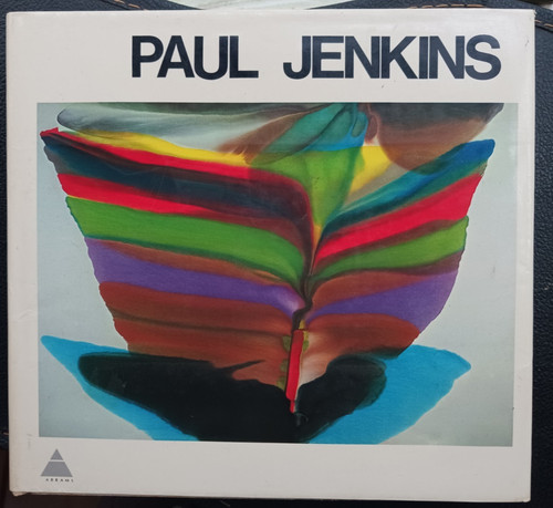 Paul jenkins signed art book - jenkins,