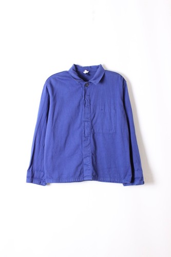 Vintage work shirt - work, bleu
