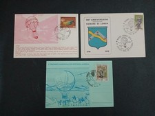 LONDA FIRENZE MONGOLFIERE AEROSTATO LOTTO 6 CARTOLINE