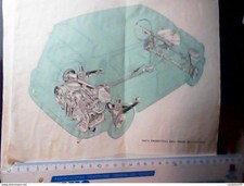 FIAT 500 FAMILIARE AUTO VISTA SPAZI INTERNI E PRINCIPALI ORGANI VETTURA