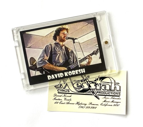 Biglietto david koresh - david, 2020