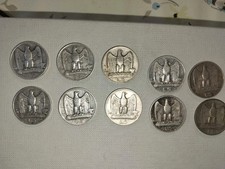 LOTTO DI 10 PEZZI DA 5 LIRE