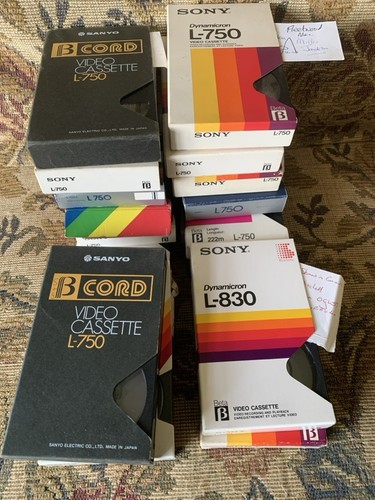 Videocassette betamax - videocassette,