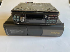 AUTORADIO CASSETTE ALPINE TDM-7580R E CD CHANGER CHM-S630