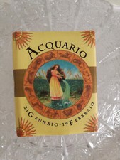 Acquario mini libro idea regalo compleanno Zodiaco Edicart