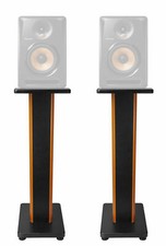 (2) Rockville 28" 2 toni monitor da studio supporti altoparlanti per Pioneer DJ Bulit6