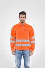 Giubotto Alta  Visibilita' Con