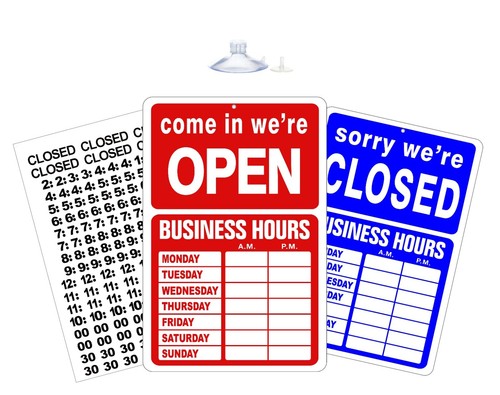Open closed business - open,