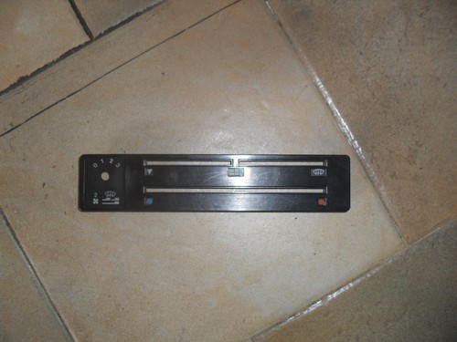 Cornice comandi ventilatore