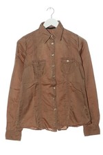 SET Camicia a maniche lunghe Donna Camicia elegante Taglia IT 40 marrone