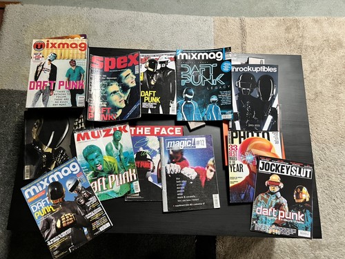 Daft punk magazine collection - magazine,