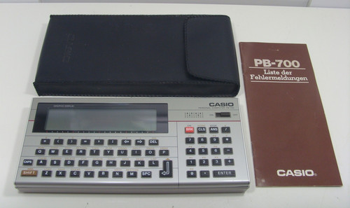 Casio 700 pocket computer - casio,
