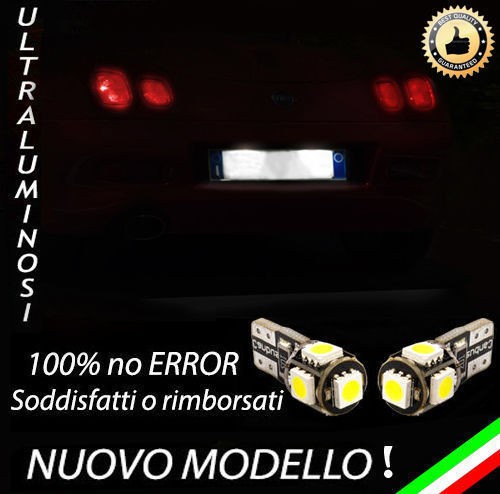 Coppia luci targa led - luci,