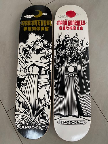 Coppia mazzi skateboard - mazzi, da