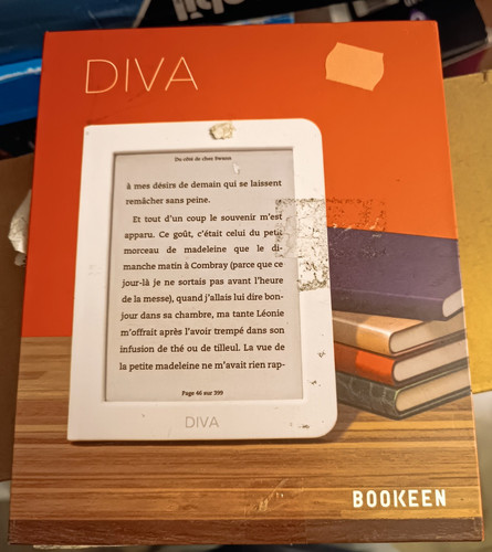 Liseuse ebook bookeen diva - liseuse,