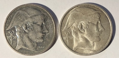 Belgio monete da 50 - monete, fr
