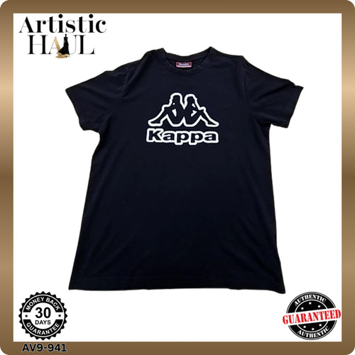 Kappa shirt uomo - uomo, nera
