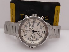 CHRONO IWC AQUATIMER DAY-DATE IW3768 + PAPERS 2017 AUTOMATICO ACCIAIO OROLOGIO