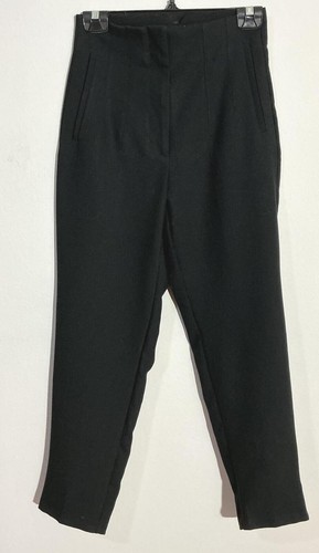 Zara high waist taper - taper, black